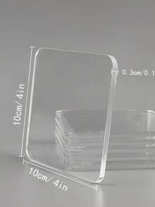 Đế lót ly acrylic tùy chỉnh, thích hợp sử dụng cá nhân hóa trong đám cưới, quán bar, văn phòng, nhà bếp, nhà hàng và làm quà tặng. Có thể in hình ảnh, văn bản và logo của bạn, thiết kế chống trơn trượt. - Nhiều màu - Xem 9