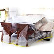 01 Cubierta Protectora Transparente Impermeable Cubierta Antipolvo desechable para Muebles de automóvil Uso en Exteriores Uso en Patio - como en la foto - Ver 8