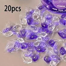 100颗3合1薰衣草洗衣凝珠，浓缩洗衣球，持久留香，强效去污，抗菌，柔顺剂，香氛珠，洗衣液，水溶性胶囊，适用于所有洗衣机 - 液體 - 查看 8