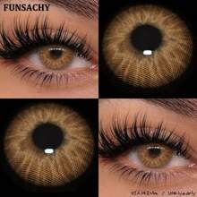 FUNSACHY1 Has Natural-Colored Pupils, With Blue, Brown, And Gray Hues, Giving It A Natural Appearance. - MEDUSA-bROWN - View 2