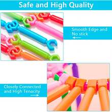 420pcs Building Blocks Toy Set, Assorted Shapes Educational Engineering Construction Puzzle, 3D Interlocking Creative Building Kit, Architecture Toy, STEM Toy For Boys And Girls, Straw Building Toy, STEM Construction Toy, Winter Gift, Debon, Children Toy>Other Children Educational Toys, Girls Toy - Multicolor - View 8