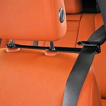 1 pieza Guía de cinturón de para automóvil, conveniente y práctica/fácil de agarrar/fácil de estirar y retraer/cómoda para viajar, simple de usar/cableada sin desplazamiento/accesorio para el interior del automóvil (el producto es solo un accesorio) - Multicolor - Ver 2