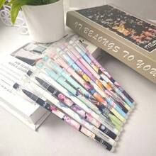 12支/盒 卡通猎巫队星形可擦中性笔，热敏可擦笔，学生用 - 彩色 - 查看 10