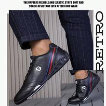 Men's Business Casual Shoes, Men's Training Sports Shoes, Men's Soft Sole Casual Shoes, Men's Walking Shoes, Men's Golf Shoes, Men's Flat Shoes - Black - View 7