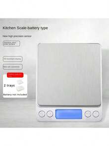 LCD数字珠宝秤，智能精准电子口袋便携式厨房食品称重秤 - 彩色 - 查看 11