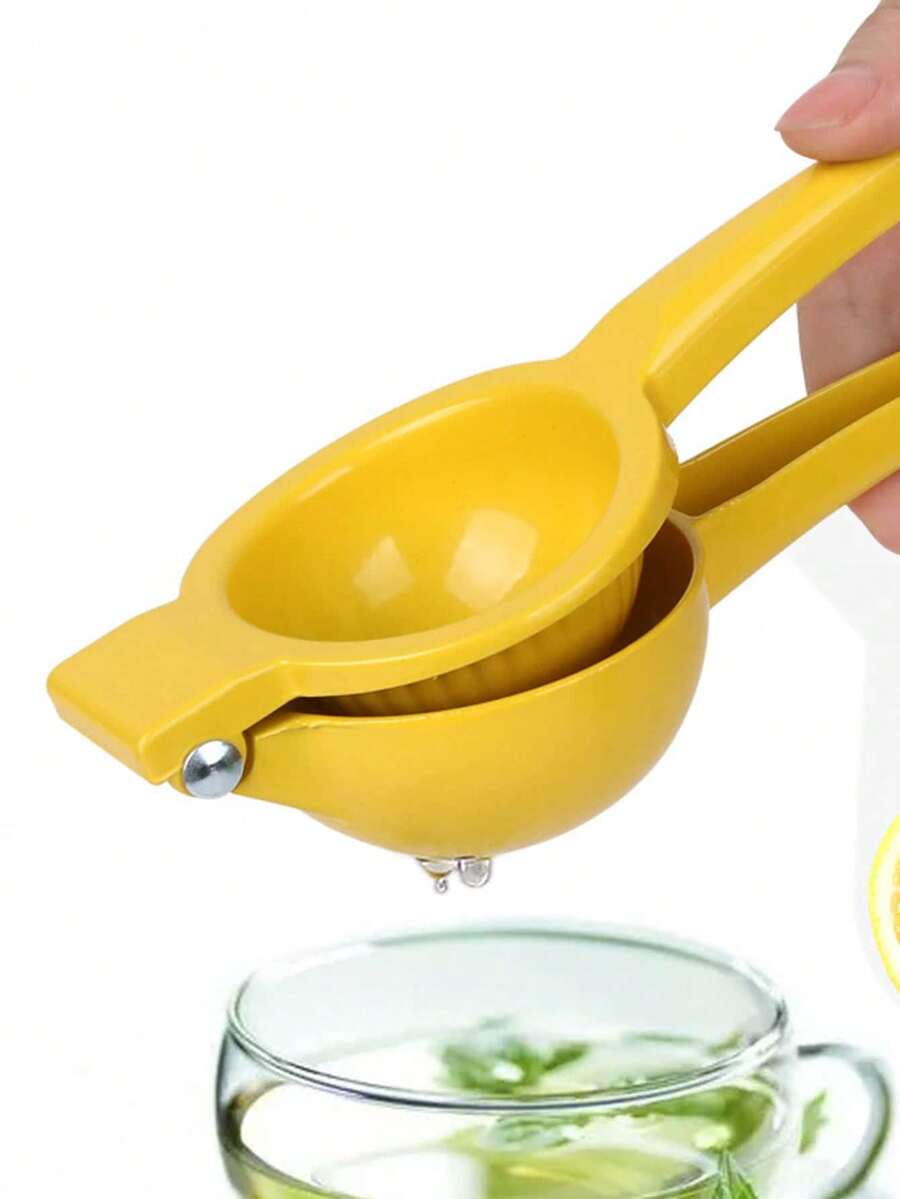 手动金属柠檬榨汁器 - 专业柑橘榨汁器,适用于家庭、酒吧和烹饪 - 耐用型手动榨汁器,适用于橙子、青柠、葡萄柚 - 彩色 - 查看 1