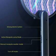 1个经典便携式可折叠悬挂/站立式电蚊拍，可充电高功率双用途蚊蝇拍 - A - 查看 9