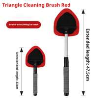 Multifunctional Car Glass Cleaning Brush, Retractable Ultra-Fine Fiber Car Brush, Car Window Defogging & Defrosting Cleaning Tool - A - View 7