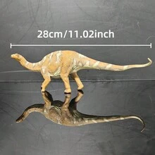 Realistic Dinosaur Model Figurine, Confusing Dragon/Thunder Lizard, Suitable For Dinosaur Enthusiasts Collection And Decoration, Gift - Apricot - View 10