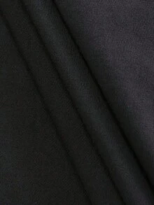Top Quality Cotton Vintage Wash Black T Shirt Men Couple Style Character Pattern Print Rhinestone Vale T-Shirt - 黑色 - 查看 5