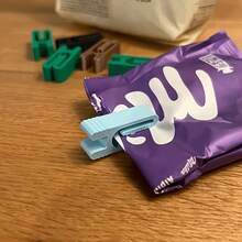 10pcs Snack Bag Seal Clips | Lightweight And Durable Plastic Food Bag Sealing Clips, Kitchen Gadget - Multicolor - View 4