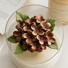 2pcs White Lilac Rose Shaped Silicone Molds, Handmade Floral Candles, Date And Wedding Scene Aromatherapy Candle Ornaments, Can Be Made Of Plaster, Candles, Etc., With Simple Demolding And Reusable Silicone Molds. - White-flower - View 7