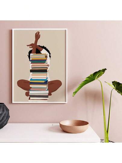 1 Piece Artwork, African American Wall Art, Black Art Prints, Printable Wall Art, Black Wall Art, Wall Decor, Modern Canvas Wall Art, Room Posters, Room Decor Supplies, Home Decor, Room Decor Aesthetics, Western Style Decor, Decor For Bathroom, Kitchen, Living Room, Bedroom And Office