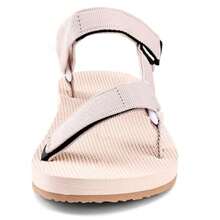 Womens-Sport-Sandals Hiking Sandals With-Arch-Support Webbing-Outdoor-Beach-Water-Sandals For Travel-Walking-Trekking-Camping - màu nâu - Xem 3