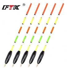 FTK 5pcs Fishing Floats, Long Distance Swinging Floats, 5 Different Weights, Swinger Carp Fishing Floats - Multicolor - View 2