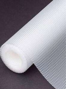 1 Rollo de Tapete Transparente Impermeable, Adecuado para Ventanas de Exhibición y Gabinetes Antideslizante, Armarios y Cajones a Prueba de Humedad, Hecho de Material EVA Plegable, con Adhesivo Fácil de Instalar, Simple y Conveniente - diamante - Ver 1