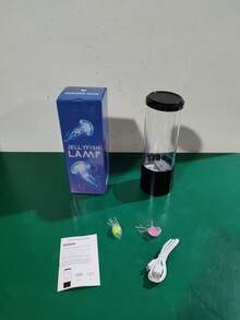 Jellyfish Lamp Jellyfish Night Light Table Lamp With 7 Color Changing Atmosphere Light Decorative Gift Lamp - 水母燈 - 查看 7