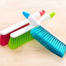 Large Dusting Brush - Multi-Functional Carpet, Blanket, And Clothing Cleaning Brush, Bed Sweeping Broom, Household Sofa Crevice Cleaning Brush, Long-Handle Hard-Bristle Dusting Brush, Bedroom Sweeping Tool, Anti-Static Lint Brush, Non-Shedding Bed - Green - 查看 4