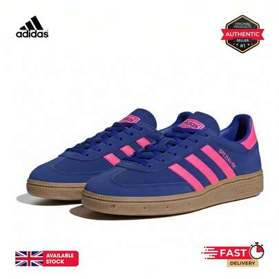 Adidas Handball Spezial Men's Trainers - Retro Style Gym Shoes, Suede Sole Sports Shoes For Athletes