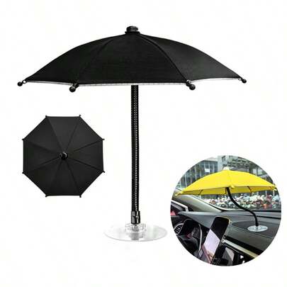 手机遮阳伞，适用于手机、Kindle、导航仪等设备，迷你手机遮阳伞，防眩光手机保护套，保护您的手机免受雨淋和日晒，屏幕防眩光防反射，旅行必备品。