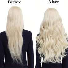 20pcs Non-Heating Hair Curlers, Silicone Bell-Shaped Hair Curling Rods, Suitable For All Hair Types, Easy To Use At Home Without Damaging Hair - Pink - View 6