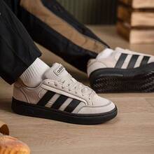 Adidas GC Alpha SK8 Comfortable Fit Round Toe Sneakers, Unisex, Light Grey - Light Gray - View 5