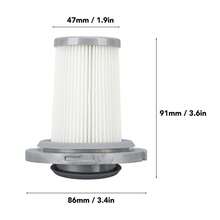 4-Pack Cordless Vacuum Cleaner Replacement Filter - Compatible With Rowenta X-Force Flex 8.60 ZR009005 | High-Quality Vacuum Cleaner Parts And Filters - 查看 4