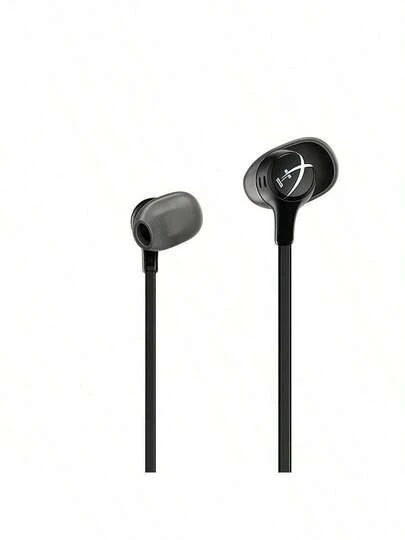 HyperX Cloud Earbuds II, 14.3mm Driver Unit Earphones With Stunning Sound, High-Definition Microphone, Plug & Play Compatible With Smartphones, PCs, Gaming Consoles, Black