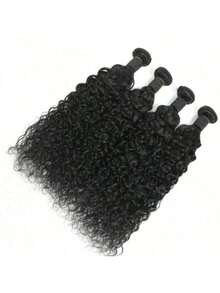 ZHENDEFA Water Wave Human Hair Bundles Unprocessed Brazilian Wet And Wavy Hair Bundles Water Wave 1/3/4 Bundles Human Hair Extensions For Women - SNatural - View 28