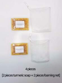 2/3/5pcs 100g Handmade Ginger Lemon Soap, Alcohol-Free, Suitable For All Skin Types, Deep Moisturizing, Can Be Used As Shower And Facial Cleansing Bar, Perfect Holiday Gift - Multicolor - View 10