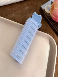 4 件装蓬松发根夹，自粘式刘海卷发器，塑料材质，瞬间打造蓬松发型，适合女性和女孩，无需加热即可打造蓬松发型，适用于长短发，DIY 便携式美发配件，母亲节、复活节和生日的完美礼物，多色美发工具套装 - 彩色 - 查看 3