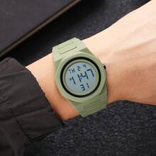 Đồng hồ SKMEI 2613 thời trang mới, đa chức năng, phát sáng, thể thao, kim và số, có báo thức. - Một cỡ - Xem 6