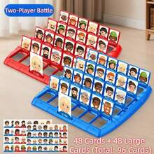 Who? Game For Birthday Gifts, Interactive Logic Deduction Party Game With 96 Cards, Fun Party Activity For Adults & Friends - Random Style - Multicolor - View 9