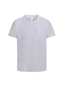 Women's Summer Casual Soft 100% Cotton Crew Neck Short Sleeve Black T-Shirt,Gym Therapy Print Design Pattern2026 - Grey - View 2