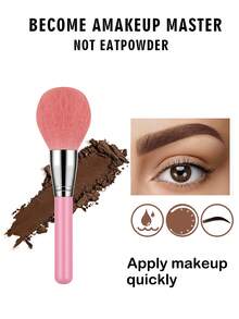 25件套化妆工具套装，包含：12支化妆刷套装+1个发圈+2个圆形粉扑+2个手碗挂绳+2个迷你气垫粉扑+4个三角粉扑+2个化妆海绵，一应俱全，新手友好 | 方便携带，送礼佳品 | 新手/女性的完美之选 - 彩色 - 查看 3