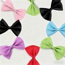 1 pièce Nœud papillon multicolore pour animaux de compagnie, doux et agréable à la peau, convient aux chats et aux chiens, accessoire adorable pour les animaux de compagnie pour les fêtes d'anniversaire, les promenades quotidiennes, les cadeaux de fête, la Saint-Valentin, les mariages, les colliers pour chats et chiens, fournitures pour animaux de compagnie - Multicolore - Voir 8