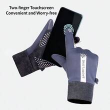 Kitchen mommy USB Electric Heated Gloves With Heating On Both Fingers And Back Of The Hand, Featuring 3-Level Temperature Control, Touchscreen Compatible, Elastic Cuffs For A Snug Fit, Hand Washable, Stylish Design - Suitable For Outdoor Activities In Autumn And Winter, Winter Gloves | Modern Glove Design | Durable Gloves, Touchscreen Compatible, Overheat Protection - Suitable For Skiing, Snowboarding, Typing, Gaming - Ideal For Cold Weather And Computer Use - Unisex Ergonomic Winter Gloves, Warm Gloves - View 4