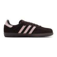 Adidas Giày nữ thường ngày SAMBA OG W, Giày thường ngày thoải mái, nhẹ nhàng IH9166 - Nâu Aurora/Hồng nhạt - Xem 2