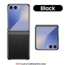 Classic Electroplated Transparent Phone Case Suitable For Samsung Galaxy ZFold3, ZFold4, ZFold5, ZFold6, ZFold7, ZFlip3, ZFlip4, ZFlip5, ZFlip6, ZFlip7, ZFlip7FE, Naked Phone Effect, Fashionable And Versatile - Multicolor - View 19