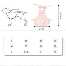 宠物防寒腹带保暖宠物衣服，狗狗猫咪睡衣，保暖腹带，宠物用品，宠物服装，宠物比基尼套装，泰迪、贵宾犬、猫咪泳装 - 彩色 - 查看 11