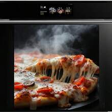 1pc 2D Detailed Cheese & Nut Pizza Decorative Sticker, Suitable For Kitchen, Oven, Dishwasher And Other Scenarios - one-size - View 3