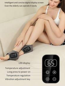 Foot Massager, Graphene Heated Foot & Ankle Wrap, Electric Heating Therapy Massager For Foot, Ankle, Wrist, Neck Joint, Warm Relief - Multicolor - View 11