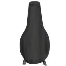 Funda de chimenea impermeable para chimenea duradera resistente 600D Oxford protectora para exteriores para chimenea 48 x 12 x 24 pulgadas color negro - Negro - Ver 8