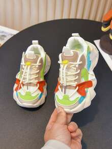 2026新款春季童鞋，女童轻便软底运动鞋，大童运动鞋 - 藍色 - 查看 2