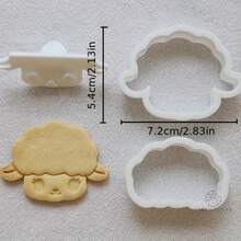 可爱卡通兔子饼干模具套装 | 长耳朵兔子烘焙模具可制作可爱萌系小吃，是儿童派对、复活节庆祝活动和动漫迷的理想之选！ - 查看 10