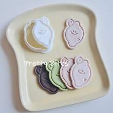 Lemon Shaped Cookie Cutter Fondant Sugar Biscuit Mold Fruit Lemons Plastic Pressable Fondant Cookie Stamp Cake Baking Supplies - White - View 2