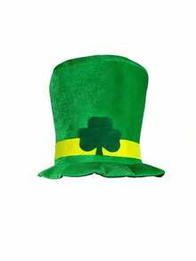 圣帕特里克节新奇迷你小酒杯串珠项链，绿色爱尔兰主题礼物，派对用品，成人圣帕特里克节配饰 - 彩色 - 查看 8