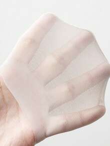 5双装女士超薄冰丝船袜，触感清凉顺滑，透气不闷热，无缝设计完美贴合脚型，硅胶后跟贴条，适合春夏穿着，无纸化包装 - 彩色 - 查看 8