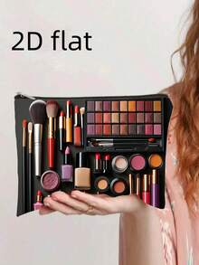 1pc A First Aid Kit Printed Washbag, Which Can Also Serve As A Makeup Or Cosmetic Bag. It Features A Sturdy, Fade-Resistant Zipper And Is Lightweight And Foldable, Making It Essential For Everyday Use And Travel. With Double-Sided Printing - View 13