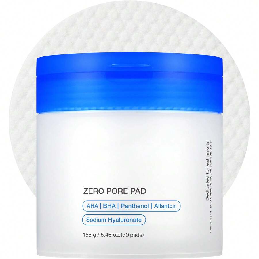 Meddicuube Zero Pore Pads Mild 2.0 (70 Units) - Gentle Calming Toner Pads For Exfoliation, Minimizing Pores, And Blackhead Removal With PHA - Ideal For All Skin Types - Korean Skin Care - 1PCS - 查看 1